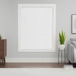 Vevor Mini Blinds 43.3" W X 48" 1" Slat Cordless Light Filtering No-drill. Fixed Price $28.59.