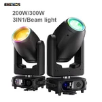 Galaxyjet Led 200W/300W Beam+gobo+wash 3IN1/BEAM Moving Head Light Stage DM512. Fixed Price $552.00.