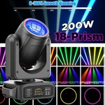 200W 18PRISM Led Moving Head Rgbw Gobo Beam Stage Lighting Dj Disco Dmx. Fixed Price $110.39.