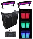 2) American Adj Electrapix 8 Wireless Dmx Rgbal+uv Wash Light Bars+facade. Fixed Price $2093.93.