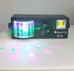 Dj Stage Lights Marygel 4 In 1 Mixed Effect Sound Activated Rgb Led Laser. Fixed Price $65.00.