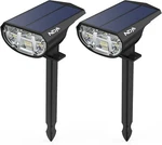 Solar Spot Lights Outdoor, IP68 Waterproof Landscape 3 Modes Garden Usb Sensor. Fixed Price $10.99.