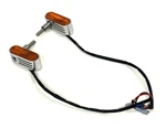 Arlen Ness Mini Marker Lights Amber Front Turn Signals Harley. Fixed Price $125.00.