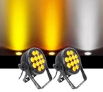 (2) Chauvet Dj Slimpar Pro Usb D-fi Variable White Can Wash Light Fixtures. Fixed Price $599.90.