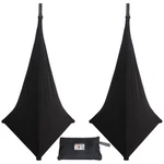 Prox X-SP3SC-BLX2 Black Triple Sided Dj Tripod Speaker Stand Stretch Cover W Bag. Fixed Price $117.99.