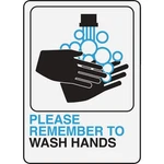 Hy-ko Please Wash Hands Sign D-26 029069020026 Plastic. Fixed Price $7.00.