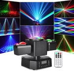 Party Light Moving Head Rotating Disco Ball Laser Beam Strobe Remote Dmx For Dj. Fixed Price $48.98.