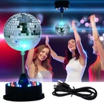 Rotating Disco Ball Lights - Mini With Hanging Led Batt.... Fixed Price $31.10.