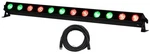 American Adj UBL12H IP20 12X20W Rgbal Led Wash Strip Light Bar+dmx Cable. Fixed Price $399.99.
