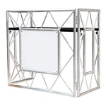 American Pro Event 2 Foldable Portable Metal Booth Facade Adj. Fixed Price $649.99.