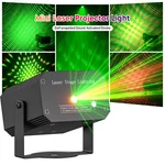 Uking Mini Stage Lights Laser Projector Led R/g Party Disco Home Lighting. Fixed Price $16.99.