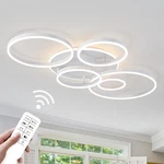 Dimmable 47" Modern Led Ceiling Light Fixture With Remote For Home & Kitchen. Fixed Price $240.99.