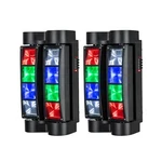 Lunsy Spider Moving Head Dj Lights, Disco Party Stage Indoor, 8X.... Fixed Price $131.31.