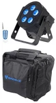 American Adj 5PX Hex Led Dmx Metal Par Wash Stage Up-light+remote+bag. Fixed Price $281.15.
