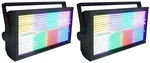 (2) Rockville Stage Panel 864 Led Rgb Pro Wash Lights+strobe+matrix Combo. Fixed Price $294.90.