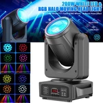 Uking 200W Led 18PRISM Moving Head Rgbw Dmx Gobo Beam Stage Spot Lighting. Fixed Price $110.39.