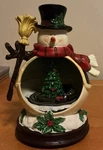 Lightahead Musical Snowman With Moving Train And Led Lights, Works,. Fixed Price $17.99.