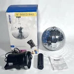 Memorex MKA354 Mirrored 8" Rotating Disco Ball Battery Motorized W/ Spot Light. Fixed Price $59.99.
