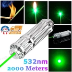 2000 Meter 532NM Green Laser Pointer Pen Visible Beam Light Zoom Focus Lazer New. Fixed Price $15.49.