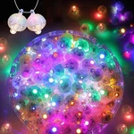 100PCS Balloon Lights, Long Standby Time Mini Light, Round Led Multicolo.... Fixed Price $16.93.