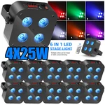 10PCS 6 Rgbwa Uv Led Par Wash Stage Lighting Dmx Halloween W/remote. Fixed Price $69.99.