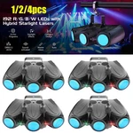 King Rgbw Stage 192LED Multi-pattern Disco Laser Lighting Dmx Party Dj. Fixed Price $51.49.
