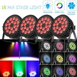 4PCS 200W Rgbw 18LED Wash Effect Can Dmx Stage Party Disco Show Ktv Lighting. Fixed Price $188.09.