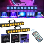 2 Pcswall Wash Light Bar 9LED Rgbw 4IN1 Dmx Stage Disco Party Strobe Beam. Fixed Price $49.99.