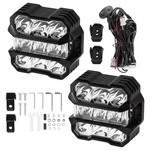4.5INCH Off-road Led Driving Light Amber Drl 80W Spot Flood 9-32V Universal. Fixed Price $89.00.