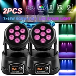 2PCS Rgbw 7LED 105W Moving Head Stage Lighting Dj Dmx Beam Disco Party. Fixed Price $97.49.