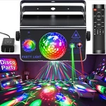 Party Lights, Disco Ball 2 1 Dj Stage Lighting Sound Ac.... Fixed Price $95.78.