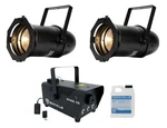 2) American Dj Par Z100 3K2 Warm White Cob Led Dmx Stage Lights+fogger. Fixed Price $804.75.