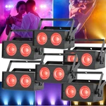 Cob Rgbw Led Par 150W Dmx Stage Dj Audience Blinder Lighting Effect Show. Fixed Price $139.49.