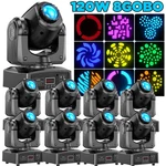 120W Led Moving Head Rgbw Gobo Beam Stage Dmx Spot Lighting Dj Disco Club. Fixed Price $450.99.