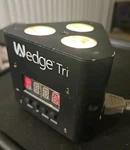Chauvet Dj Ez Wedge Tri Battery Power Wireless Led Wash Lights-cord Not Included. Fixed Price $79.80.