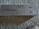 Pyle 120'' Portable Outdoor Projection Display Screen Lightweight W/frame Stand. Fixed Price $29.58.