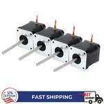 4PCS Nema 17 55NCM 2.5A 55MM Round Shaft High Temp Stepper Motor Class 180C. Fixed Price $79.00.