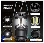 Led Camping Lantern, Costech Portable Cob Light Ultra Bright Collapsible Lamp. Fixed Price $21.99.