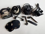 Set Of Pair 100W 12V Video Lights (1 W/barn Doors & W/mounts). Fixed Price $10.00.