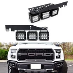 Mega Triple-light 144W Led Fog Lights W/mount Bracket/wiring For 17-20 Raptor. Fixed Price $249.99.