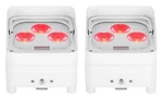2 Rockville Wet Par 50 White Waterproof Battery Dj Lights+wireless Dmx+rf Remote. Fixed Price $234.90.