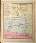 Original North Scituate, Map Removed From D.g. Beers 1870 Rhode Island Atlas. Fixed Price $15.99.