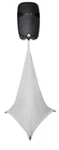 Scrim King SPK03-W Triple Sided Speaker Stand (white). Fixed Price $44.99.