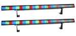 (2) Chauvet 4 Channel Dmx Led Dj Light Bar Effects. Fixed Price $394.98.