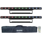 Chauvet Colorband Q3BT Ils Wash Lights Pair With Case & Remote Idjnow. Fixed Price $637.92.