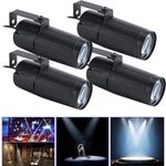 15W White Led Pinspot Beam Spotlights For Mirror Ball Dj Disco Party Dance. Fixed Price $24.99.