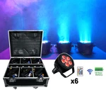 Rockville Best Pack H2O (6) Water Resistant Battery Par Dj Lights+charge Case. Fixed Price $1139.00.