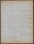 John C. Spencer - Manuscript Letter Signed 04/20/1843. Fixed Price $360.00.