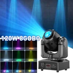 120W Rgbw Moving Head Stage Lighting Led Dj Party Dmx Beam Disco Lights Us. Fixed Price $55.79.