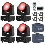 Chauvet Dj Sentinel Wash Q120 Rgbw Led Compact Moving Head Lights 4 Pack. Fixed Price $1359.40.